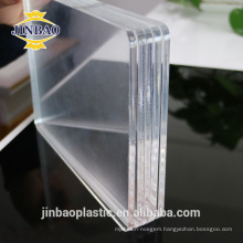 JINBAO clear color 4x8ft UV anti pmma boards plastic acrylic sheet